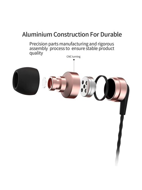 SOUNDMAGIC E80 - Csúcsminőségű Hi-Fi stereo fülhallgató - Arany