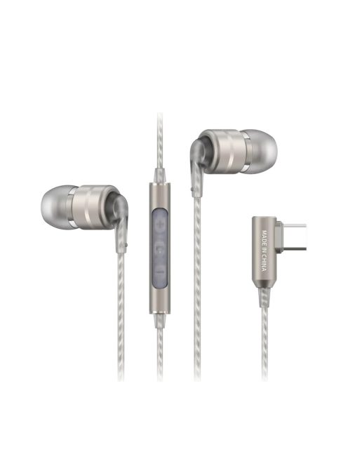 SOUNDMAGIC E80D - Egy dinamikus meghajtós In-ear fülhallgató Type-C csatlakozóval - Gunmetal