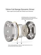 SOUNDMAGIC ES30C - Minőségi vezetékes mikrofonos fülhallgató - Pink