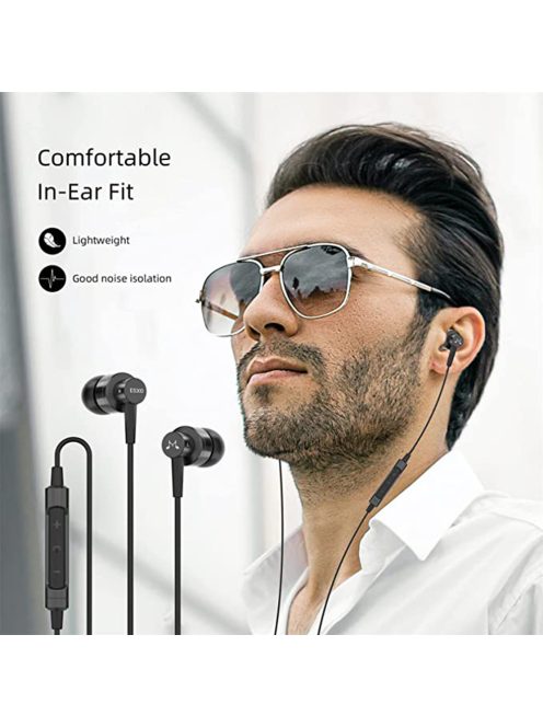 SOUNDMAGIC ES30D - Minőségi vezetékes mikrofonos fülhallgató Type-C csatlakozóval