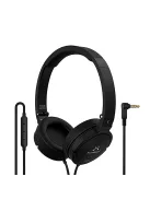 SOUNDMAGIC P22C - Mikrofonos vezetékes fejhallgató - Fekete