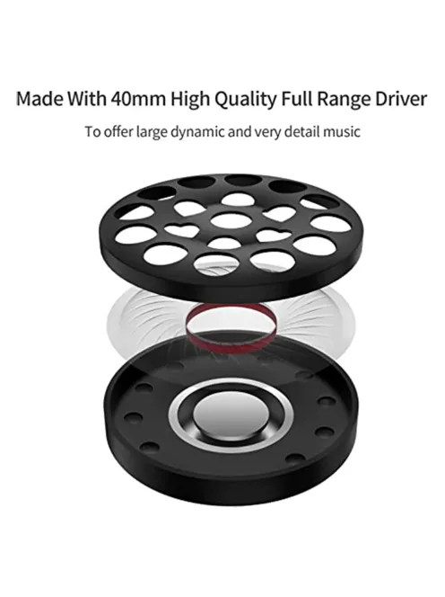 SOUNDMAGIC P22C - Mikrofonos vezetékes fejhallgató - Fekete