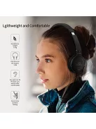 SOUNDMAGIC P22C - Mikrofonos vezetékes fejhallgató - Fekete
