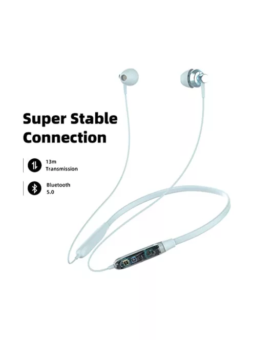 SOUNDMAGIC S20BT - Merev nyakpántos vezetékmentes sport fülhallgató - Kék