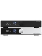 SMSL AL400 - Asztali D-osztályú integrált erősítő és DAC 2x160W 4 Ohm Bluetooth MQA 32bit 768kHz LDAC aptX-HD eARC - Fekete