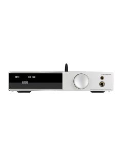   SMSL AO300 - Asztali DAC fejhallgató és sztereó erősítéssel Bluetooth aptX HD LDAC HDMI ARC 2.1 MQA-CD 32bit 768kHz DSD256 2x165W 4 Ohm - Ezüst