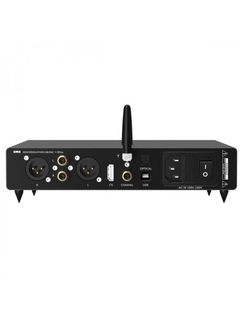 SMSL VMV D1SE - Szimmetrikus, asztali Hi-Fi MQA DAC Bluetooth 5 kapcsolattal 32bit 768kHz DSD512