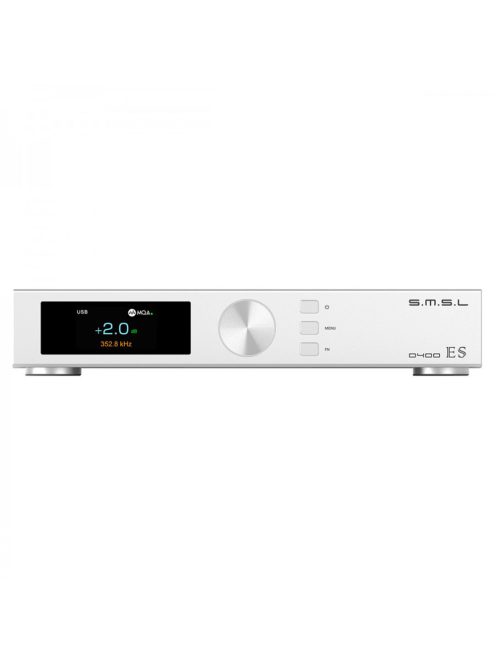 SMSL D400ES - Asztali D/A konverter ES9039Pro chippel 32bit 768kHz PCM és DSD512 felbontással