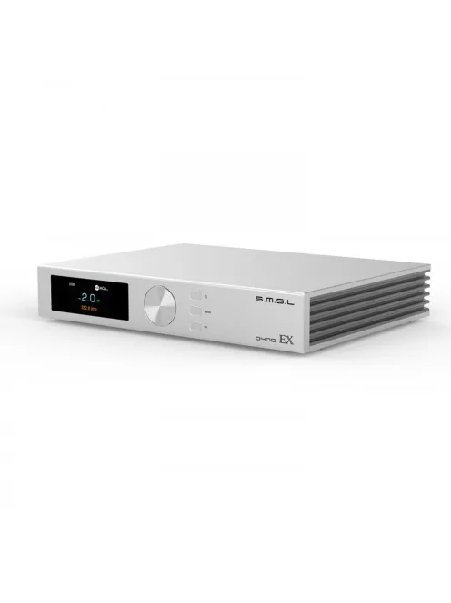 SMSL D400EX - Asztali D/A konverter 2x AK4499EX 1x AK4191 chippel 32bit 768kHz PCM és DSD512 felbontással