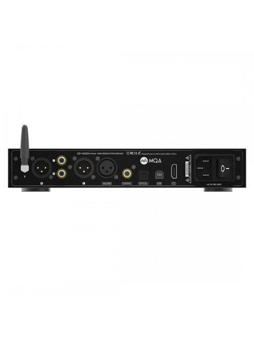 SMSL D400PRO - Asztali MQA és MQA-CD DAC Bluetooth 5 aptX HD LDAC 32Bit 768kHz DSD512 - Fekete
