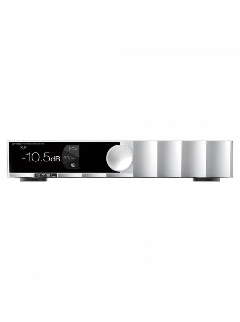 SMSL D400PRO - Asztali MQA és MQA-CD DAC Bluetooth 5 aptX HD LDAC 32Bit 768kHz DSD512 - Ezüst