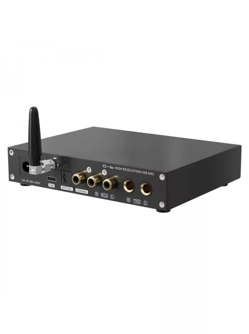 SMSL D-6 - Asztali DAC Bluetooth 5 aptX HD LDAC 32bit 768kHz DSD512
