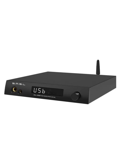 SMSL DL100 - Asztali DAC és fejhallgató erősítő Bluetooth 5.1 aptX HD HDMI ARC 768kHz DSD256