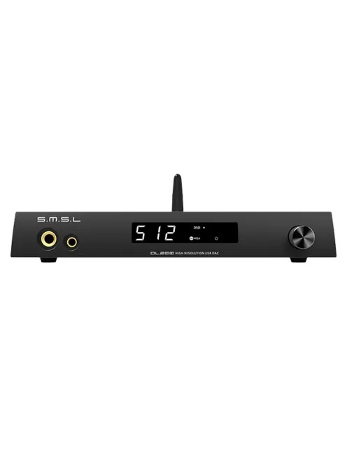 SMSL DL200 - Asztali DAC és fejhallgató erősítő Bluetooth 5 LDAC MQA-CD 32bit 768kHz DSD512