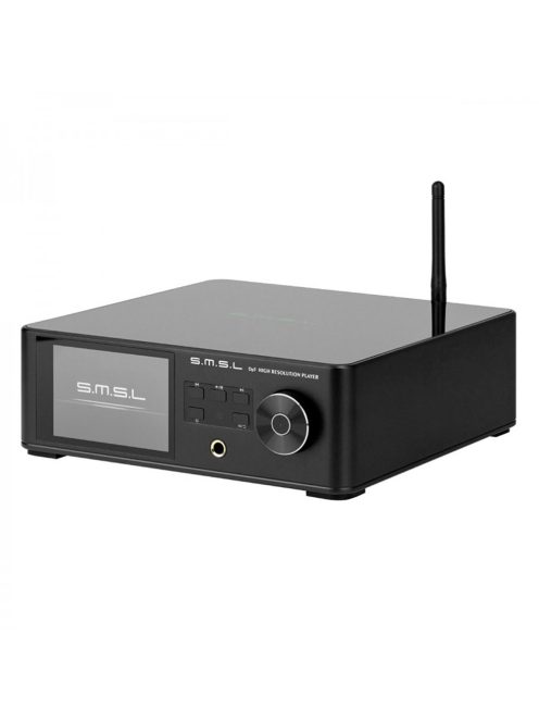 SMSL DP5 - Asztali Hi-Fi MQA hálózati zenelejátszó és fejhallgató erősítő
