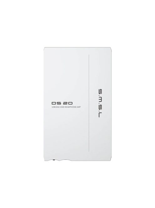 SMSL DS20 - Hordozható DAC és szimmetrikus fejhallgató erősítő 32bit 768kHz DSD512 MQA