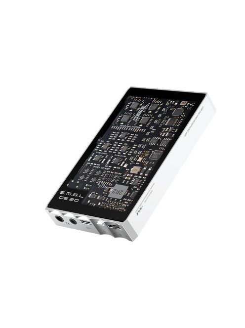 SMSL DS20 - Hordozható DAC és szimmetrikus fejhallgató erősítő 32bit 768kHz DSD512 MQA