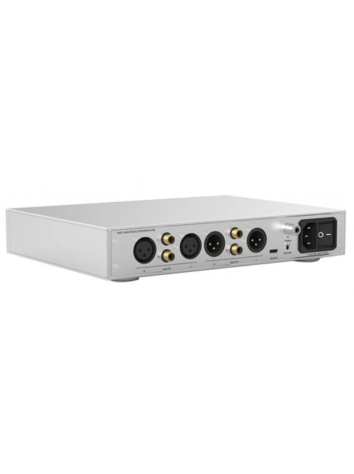 SMSL H400 - Asztali fejhallgató erősítő és előerősítő 15W 16 Ohm - Ezüst