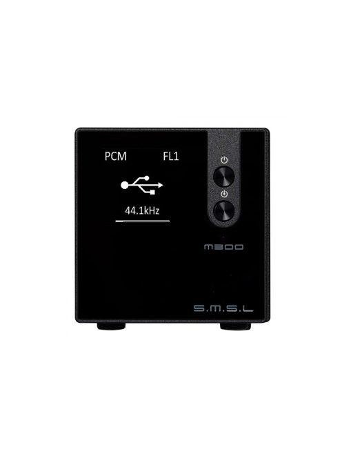 SMSL M300 MK2 - Asztali DAC Bluetooth kapcsolattal 32bit 768kHz DSD512 - Fekete