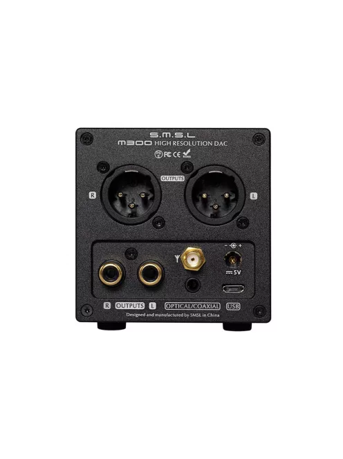 SMSL M300 MK2 - Asztali DAC Bluetooth kapcsolattal 32bit 768kHz DSD512 - Kék - New