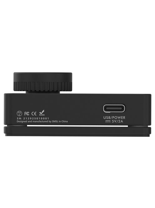 SMSL Nano One - Gaming USB DAC, külső hangkártya és fejhallgató erősítő virtuális 7.1 surround DSP zajszűrős mikrofon bemenettel - Fekete