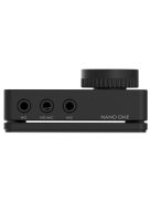 SMSL Nano One - Gaming USB DAC, külső hangkártya és fejhallgató erősítő virtuális 7.1 surround DSP zajszűrős mikrofon bemenettel - Fekete