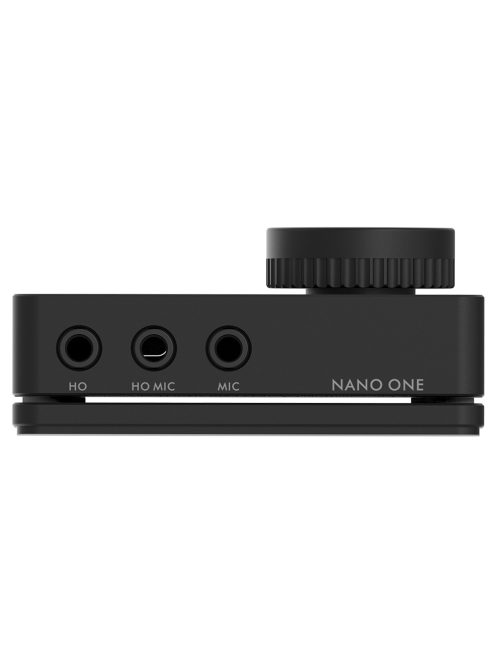 SMSL Nano One - Gaming USB DAC, külső hangkártya és fejhallgató erősítő virtuális 7.1 surround DSP zajszűrős mikrofon bemenettel - Fekete