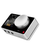 SMSL Nano One - Gaming USB DAC, külső hangkártya és fejhallgató erősítő virtuális 7.1 surround DSP zajszűrős mikrofon bemenettel - Ezüst