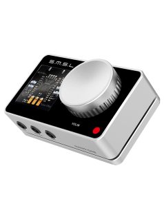   SMSL Nano One - Gaming USB DAC, külső hangkártya és fejhallgató erősítő virtuális 7.1 surround DSP zajszűrős mikrofon bemenettel - Ezüst