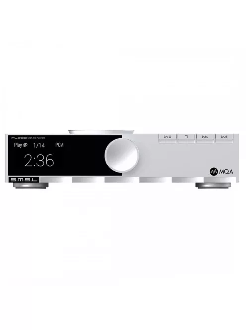 SMSL PL200 - Asztali CD lejátszó és MQA-CD DAC Bluetooth 5.0 AptX HD LDAC 32bit 768kHz DSD512