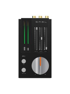   SMSL R1 - Asztali gaming DAC és fejhallgató-erősítő - Fekete