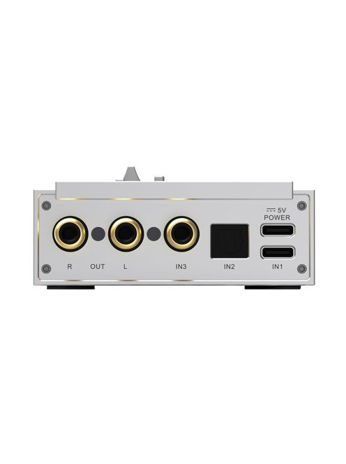SMSL R1 - Asztali gaming DAC és fejhallgató-erősítő - Ezüst