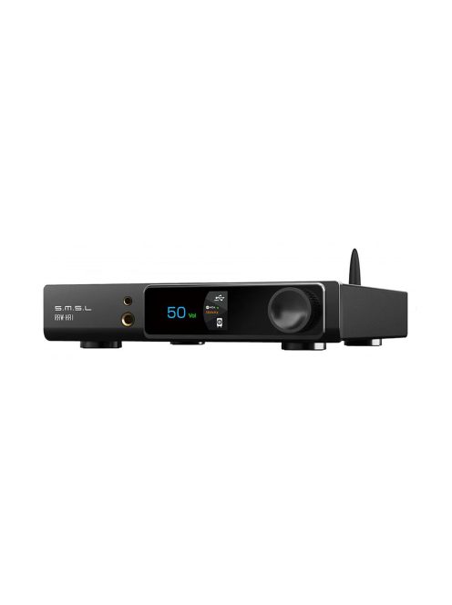 SMSL RAW-HA1 - Asztali sztereó erősítő és fejhallgató erősítő DAC Bluetooth 5.1 aptX HD LDAC MQA-CD 32bit 768kHz DSD256
