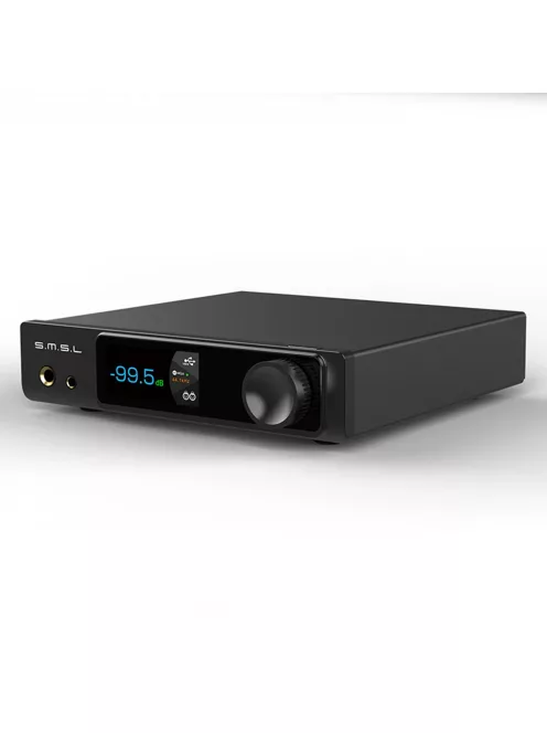 SMSL RAW-MDA1 - Asztali DAC és fejhallgató erősítő Bluetooth 5.1 aptX HD LDAC MQA-CD 32bit 768kHz DSD512