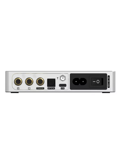 SMSL SU-6 - Asztali Hi-Fi DAC Bluetooth 5 aptX HD LDAC 32bit 768kHz DSD512 - Ezüst