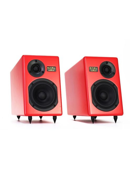 SMSL TABEBUIA - 2-utas asztali hangfal pár - Piros