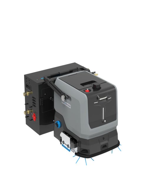 SPARKOZ TN10PRO - Kompakt Autonóm Ipari Robot Kettős Hengeres Kefével és Teljesen Automata Töltő-Ürítő Munkaállomással