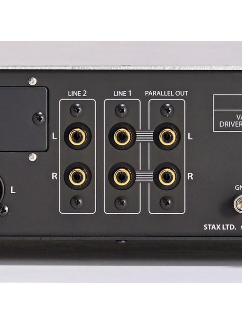 STAX SRM-T8000 AMPLIFIER - High-end asztali erősítő STAX és más elektrosztatikus fejhallgatóhoz - Ezüst