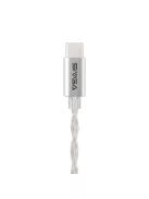 SIVGA AUDIO M260 - Egy dinamikus meghajtós klasszikus fülhallgató 4N ezüstözött OFC cserélhető kábellel - Type-C MIC