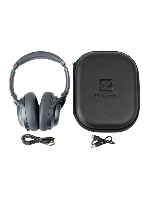 ULTRASONE ISAR - Bluetooth 5 Hybrid ANC Over-ear fejhallgató S-Logic, aptX HD technológiákkal és IPX5-ös védelemmel