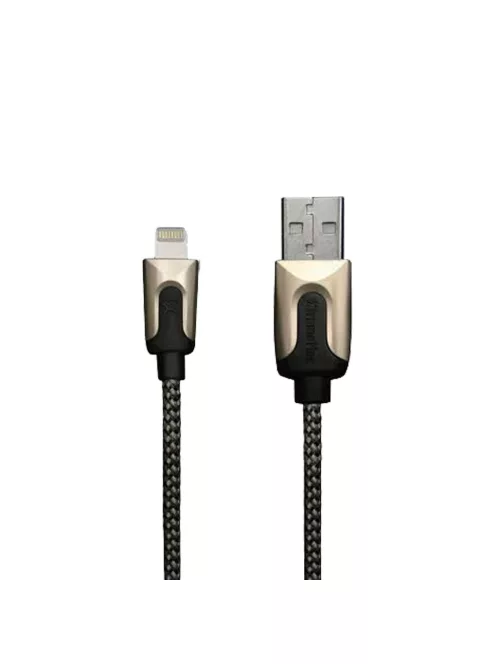 XtremeMac szövet borítású prémium Lightning kábel 2m - Arany