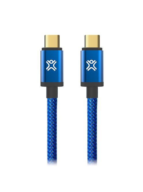 XtremeMac Ballistic szövet borítású USB-C kábel Kék
