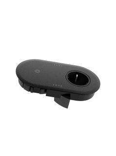   ZENS PUK COMBI SOCKET - Beépíthető 5W vezetéknélküli (Qi) töltő hálózati csatlakozással - F Type