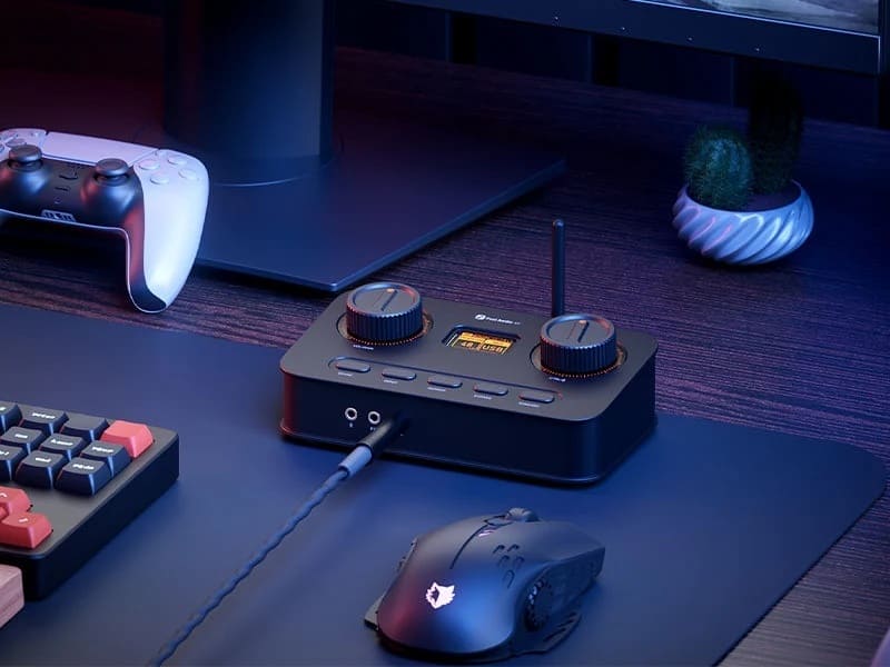 Fosi Audio K7 gamer DAC fejhallgató-erősítő
