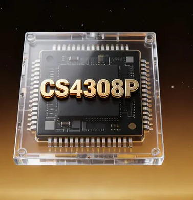 Az ONIX XM2 Cirrus Logic CS4308P D/A átalakítója