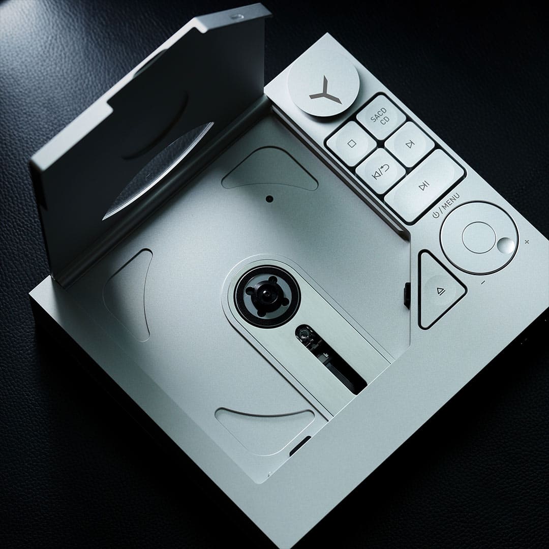 Az YBA Design One felnyitott fedéllel