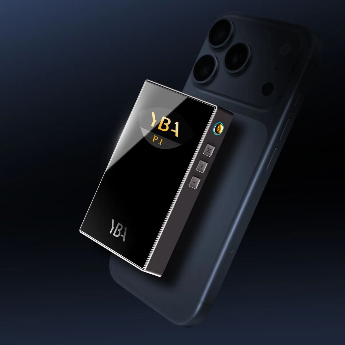 YBA VIBE P1 a telefon hátán