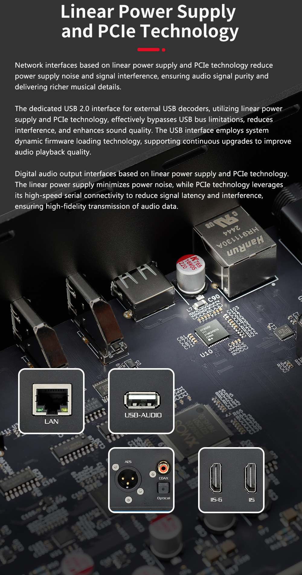 Gustard S26 streamer details 16