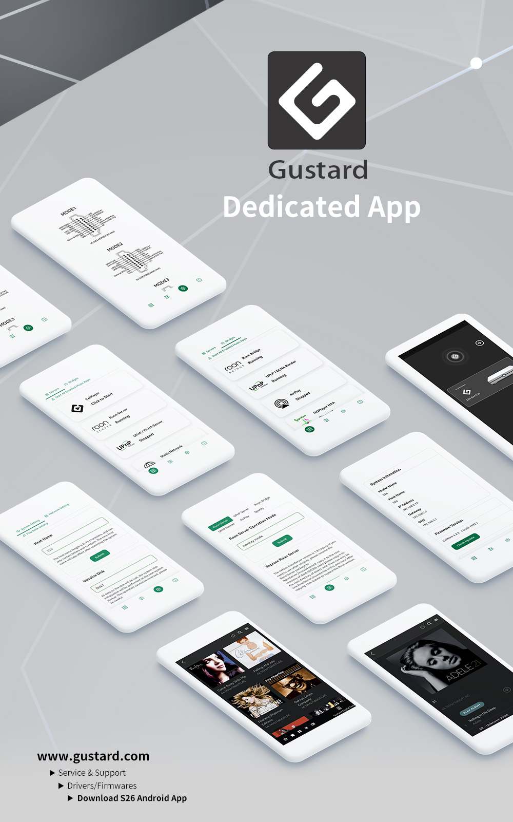 Gustard S26 streamer details 5