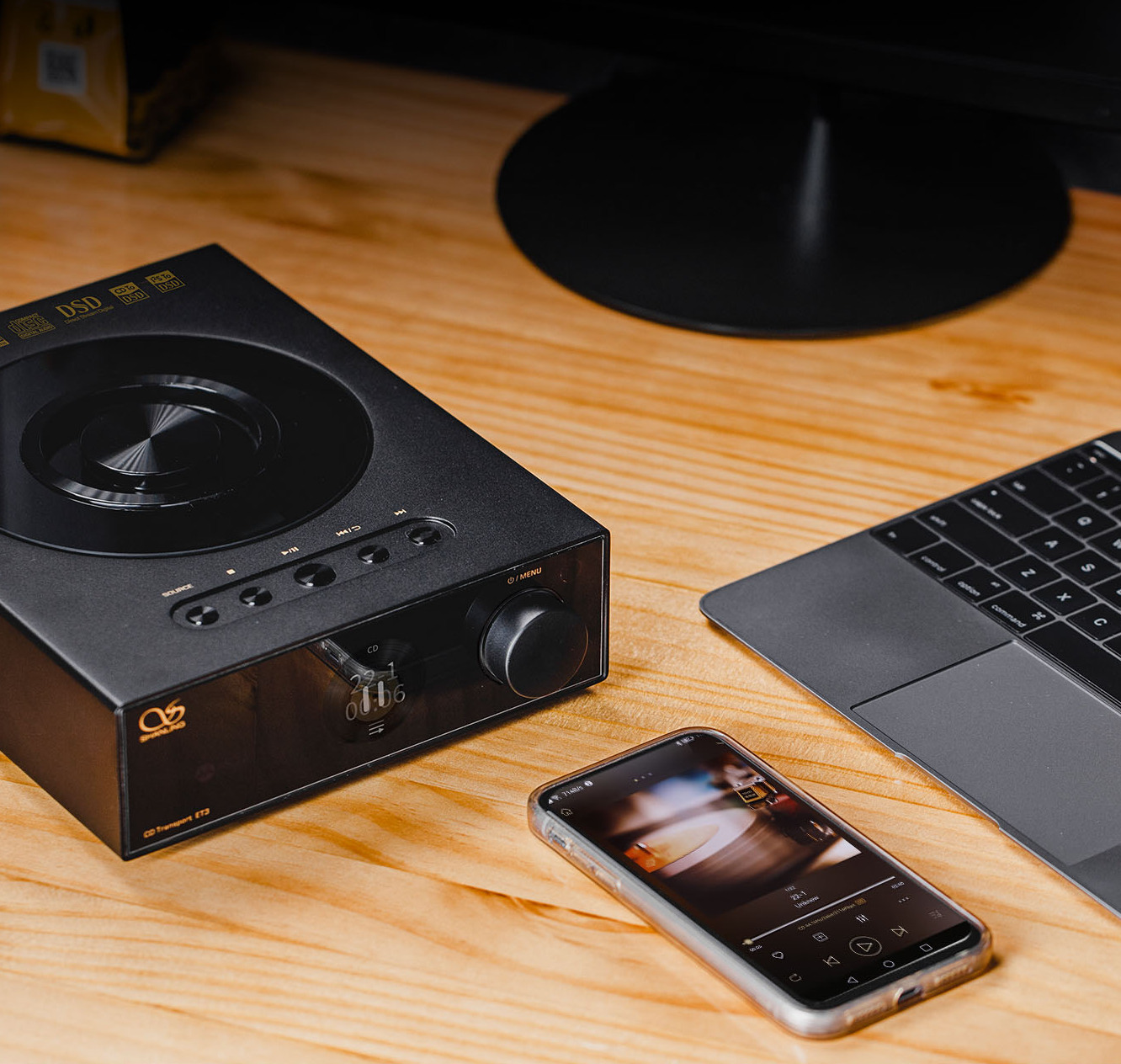 Shanling ET3 EVO vezeték nélküli és USB-meghajtós Hi-Res lejátszás